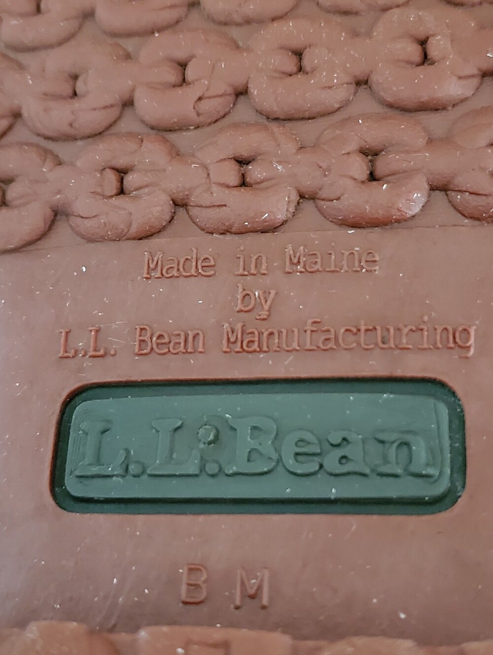 L.L.Bean 8" Bison Leather Duck Boots with Brick Red Rubber Soles Gorpcore Preppy - Picture 2 of 16